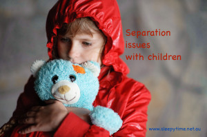 Some children find separation very difficult.