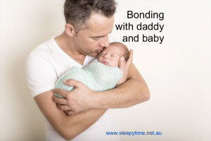 Increasing the bond between baby and daddy is so important.